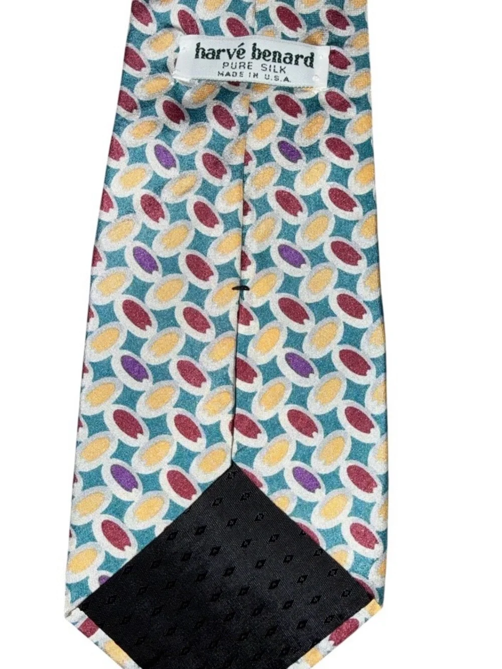 Harvé Benard Pure Silk Tie — Made in USA